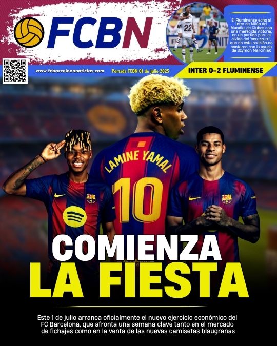 Portada FCBN 01/07/2025:  COMIENZA LA FIESTA