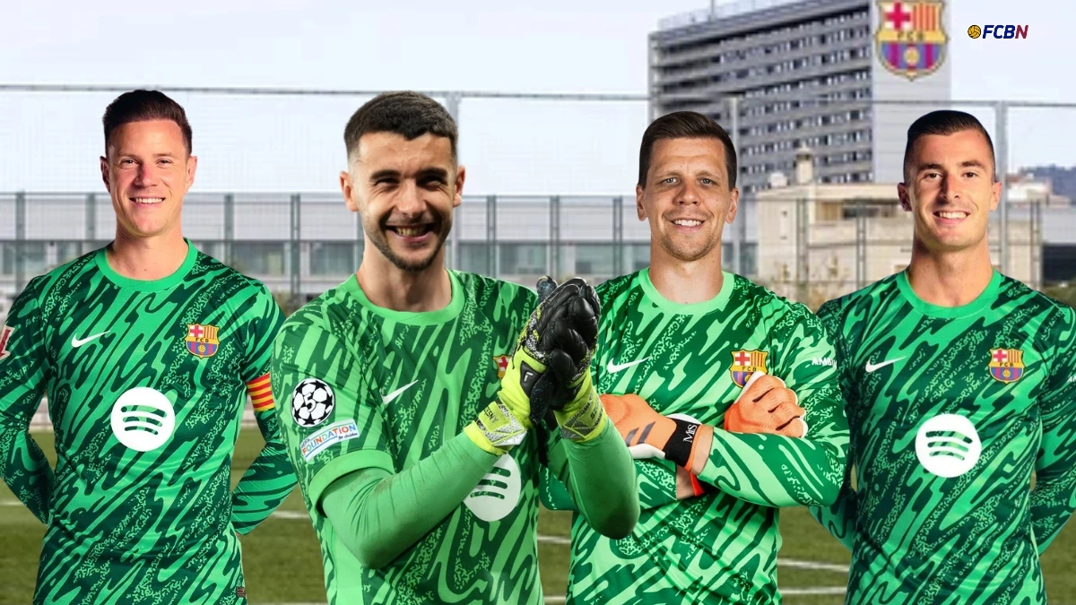 porteros del fc barcelona 2025
