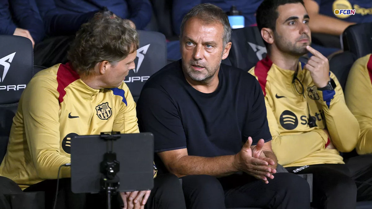 Hansi Flick's first objective in Barça's preseason