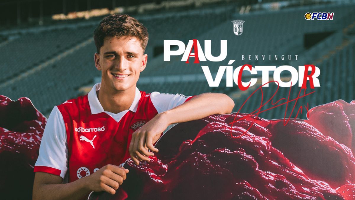 OFICIAL: El FC Barcelona traspasa a Pau Víctor al Sporting de Braga