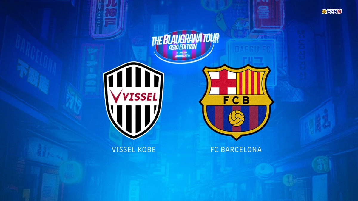 Dónde ver por TV y online Vissel Kobe vs FC Barcelona - Pretemporada 2025