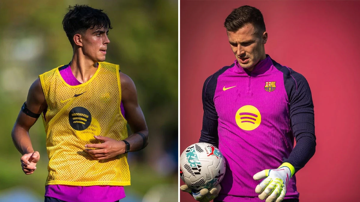 Iñaki Peña and Marc Bernal: no minutes on the tour, but for different reasons