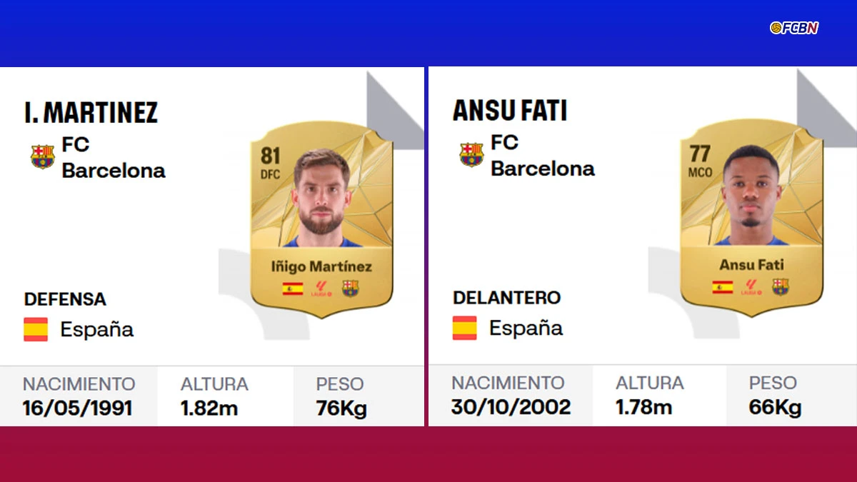 Las fichas de Ansu e Iñigo aún están habilitadas por LaLiga