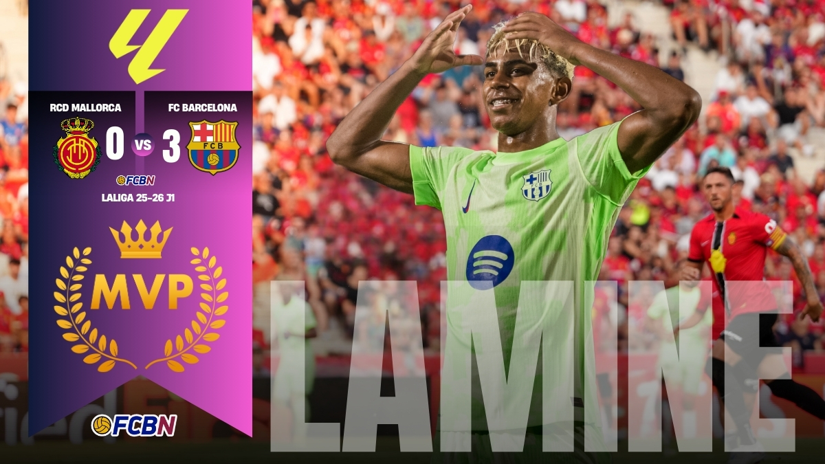 Lamine Yamal: el '10' del Barça se estrena en Liga con gol y asistencia