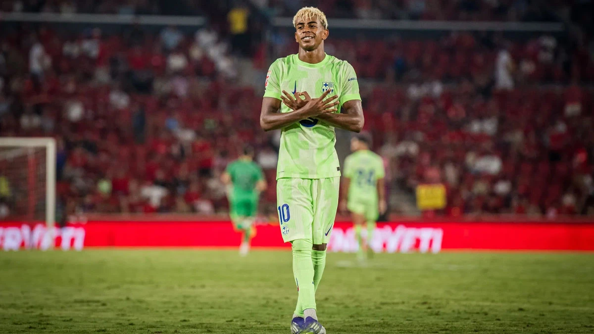 Registros de 'crack': Así fue el primer partidazo de Lamine Yamal en LaLiga 25/26