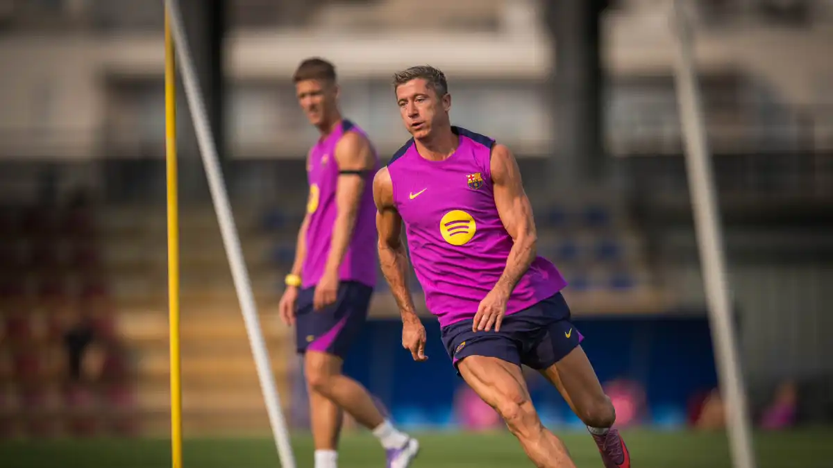 robert lewandowski barca