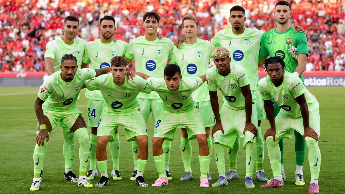 Récord culé en la jornada 1 de LaLiga: el FC Barcelona lidera con el XI más joven