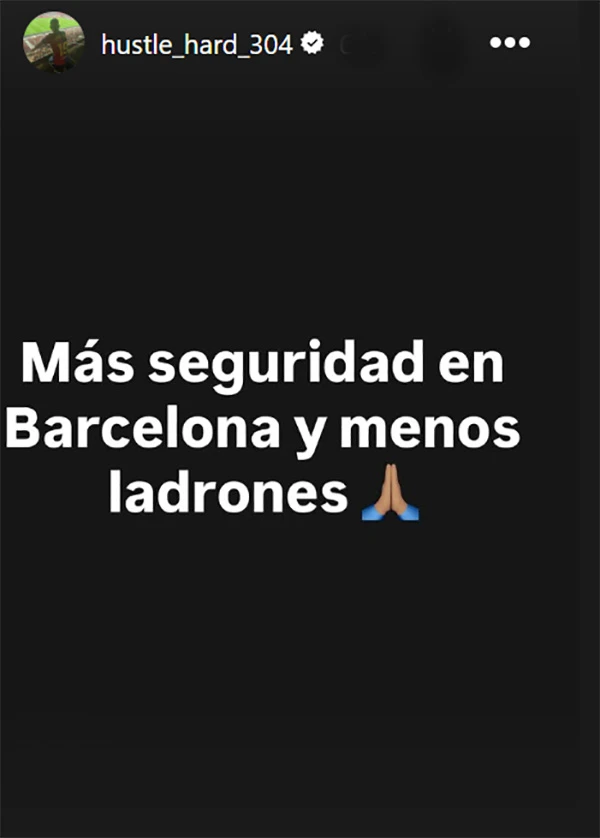 El mensaje del padre de Lamine Yamal en Instagram El mensaje del padre de Lamine Yamal en Instagram