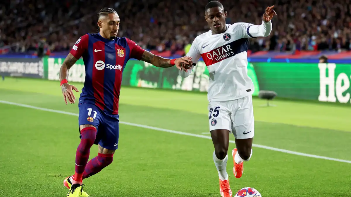 El PSG, rival más duro del Barça como local en Champions 25/26