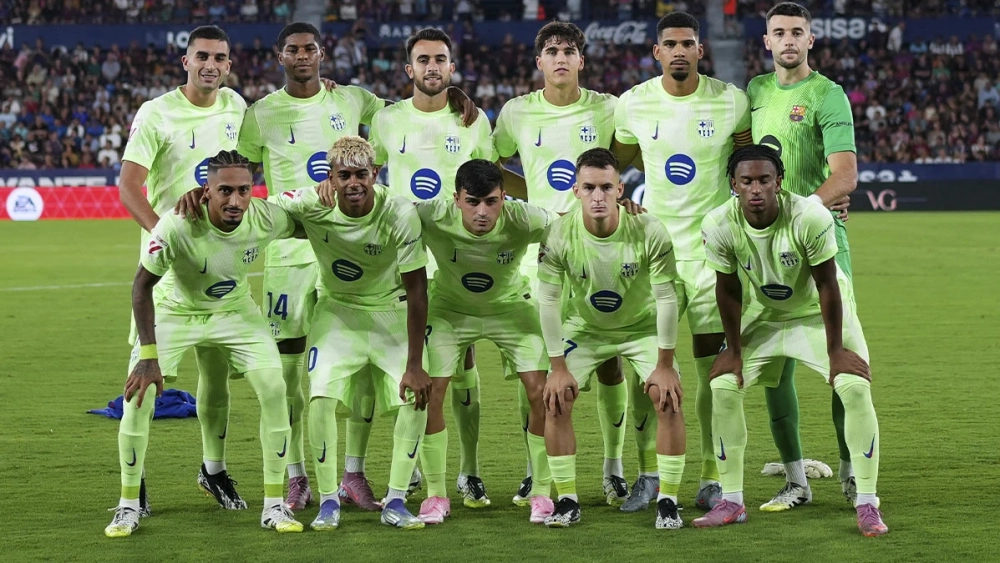 Barça's lineup against Levante on matchday 3 of LaLiga 25/26 Barça's lineup against Levante on matchday 3 of LaLiga 25/26