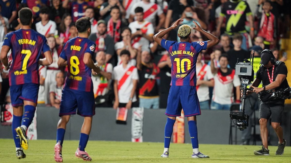 Lamine Yamal récord LaLiga con su penalti vs Rayo