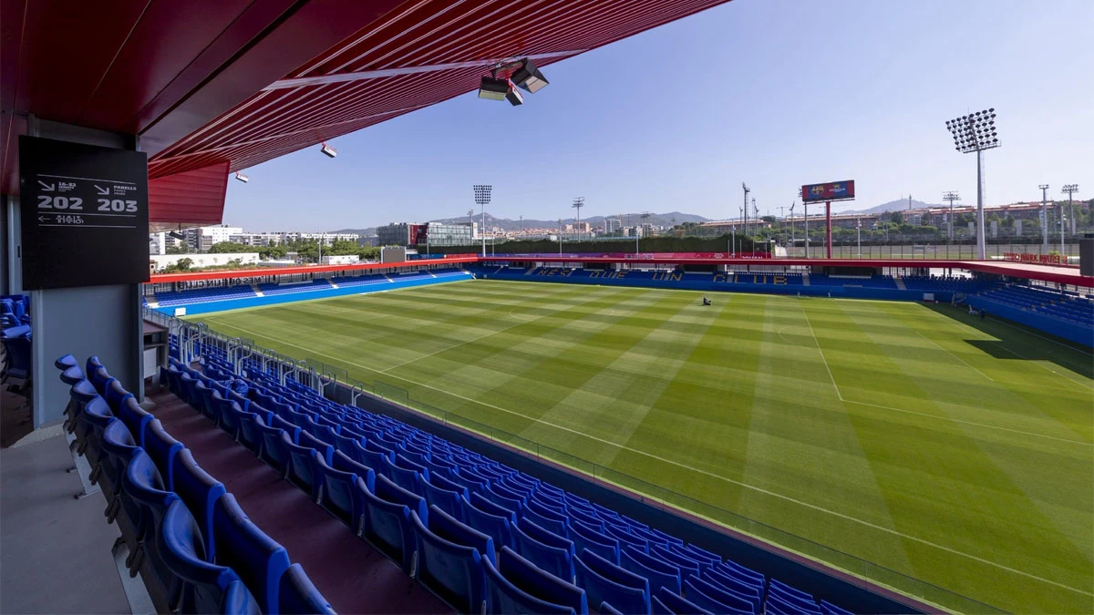 El Estadio Johan Cruyff, listo para el Barça-Valencia: 'Ok' de LaLiga