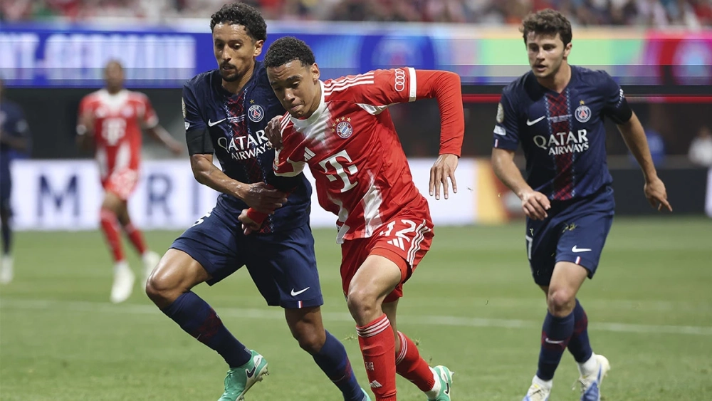 Jamal Musiala, durante el PSG-Bayern (2-0) en el Mundial de Clubes Jamal Musiala, durante el PSG-Bayern (2-0) en el Mundial de Clubes