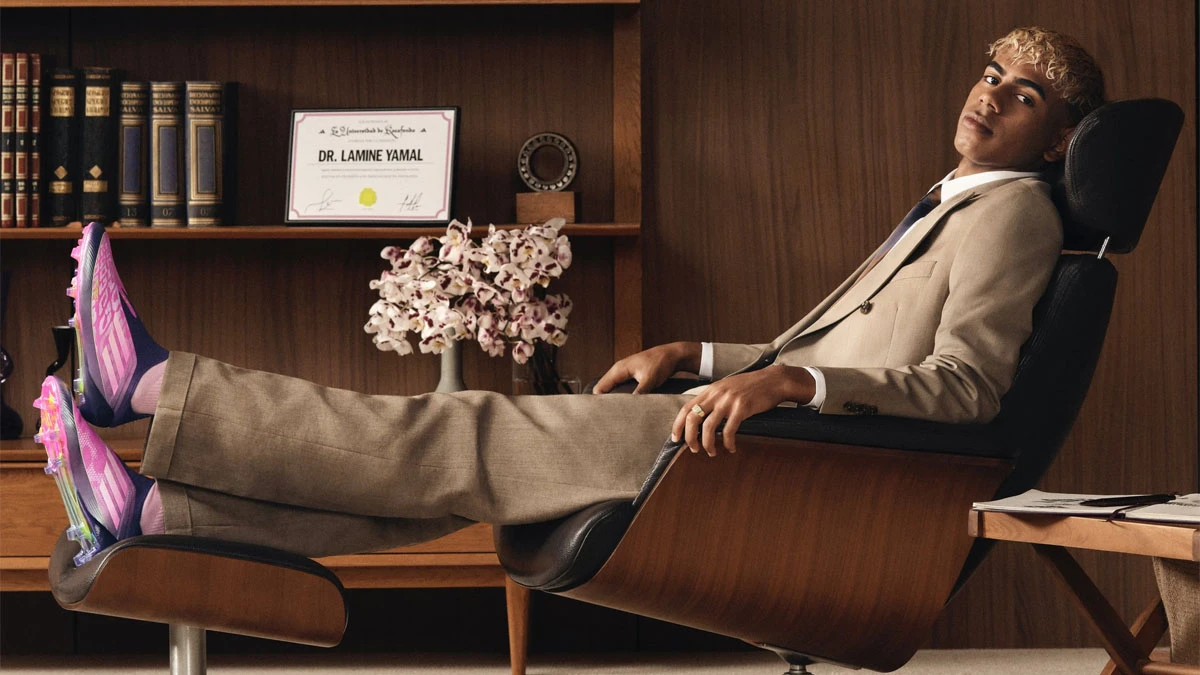 ESTRELLA MUNDIAL: Lamine Yamal estrena sus nuevas botas con Adidas