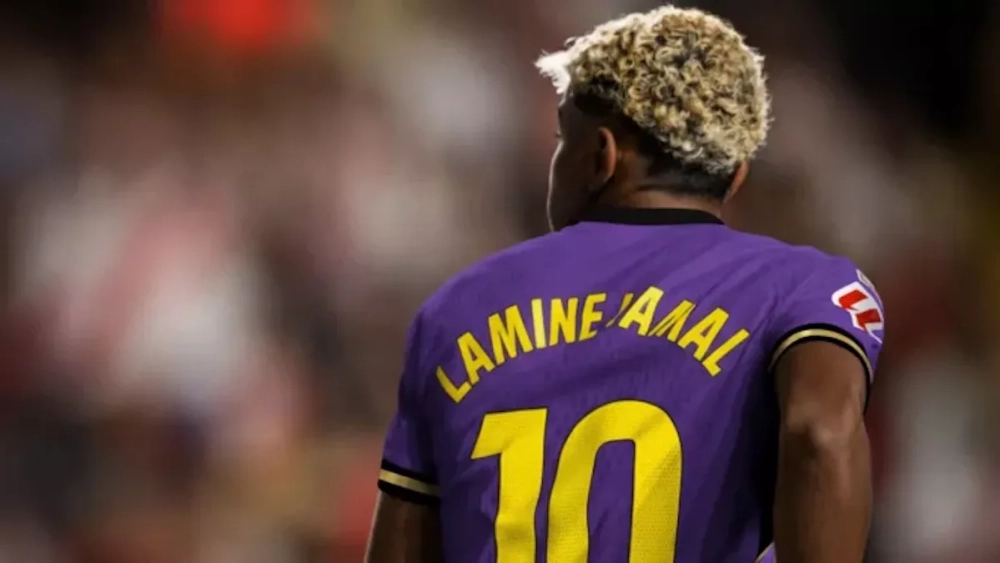 Simulación de la posible segunda camiseta del Barça 26 27 (@memorabilia1899) Simulación de la posible segunda camiseta del Barça 26 27 (@memorabilia1899)