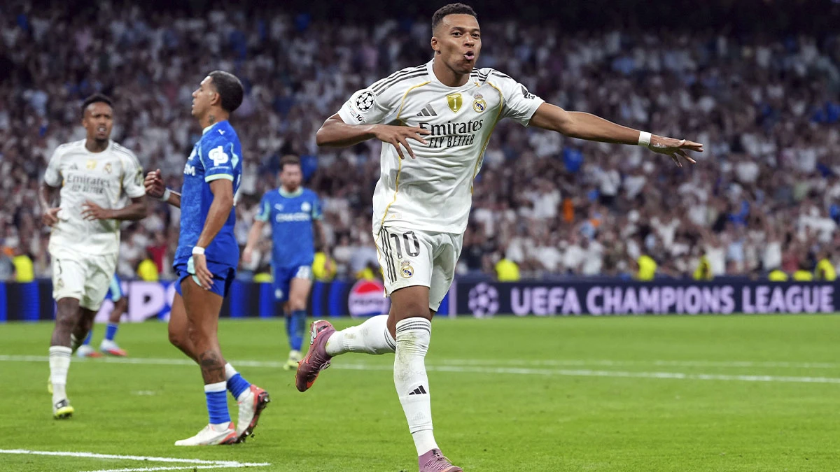 Real Madrid 2-1 Marsella: los penaltis de Mbappé salvan el estreno en Champions de Xabi Alonso