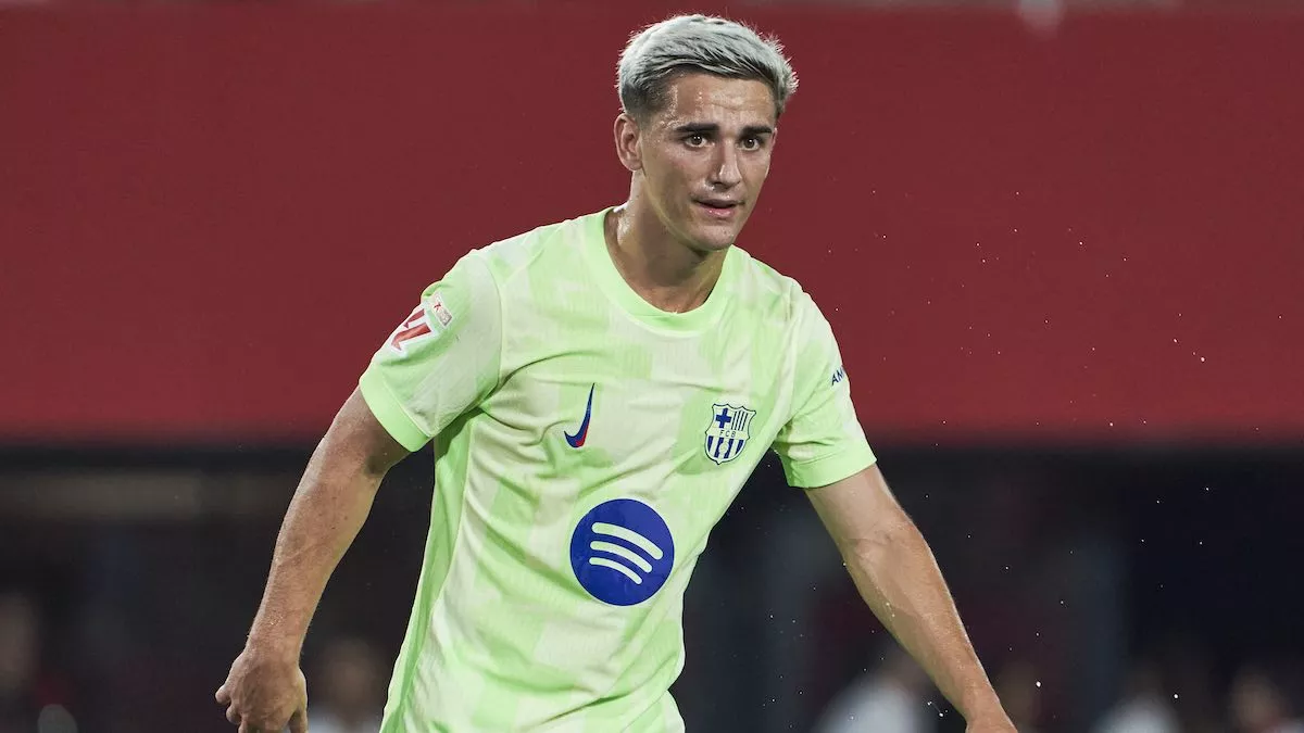 Gavi, jugador del FC Barcelona, evoluciona positivamente de su lesión