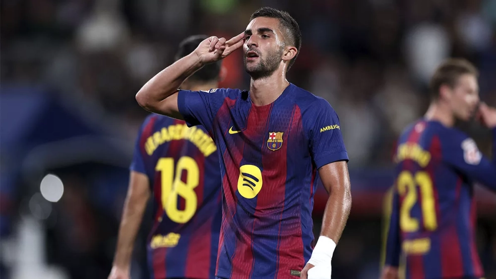 Ferran Torres se luce en su regreso al XI: doblete en la 1ª parte ante Getafe