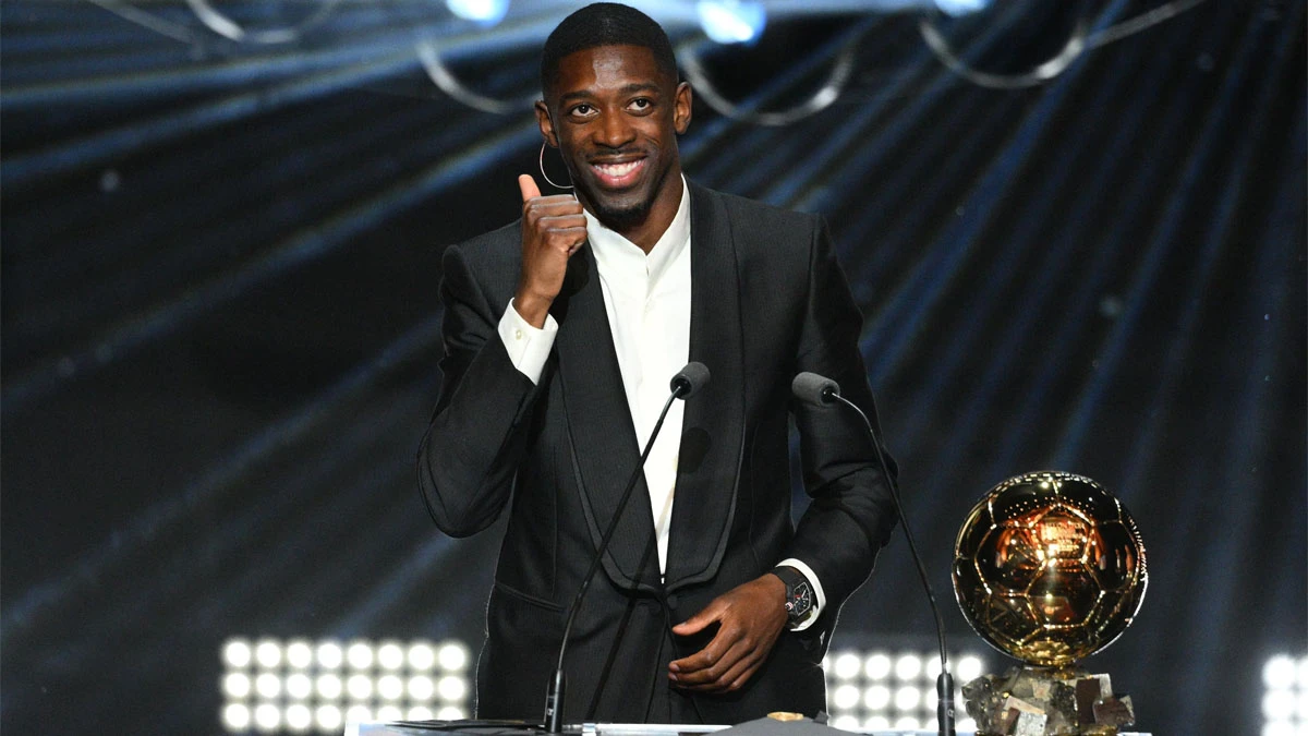 Ousmane Dembélé supera a Lamine Yamal y gana su primer Balón de Oro