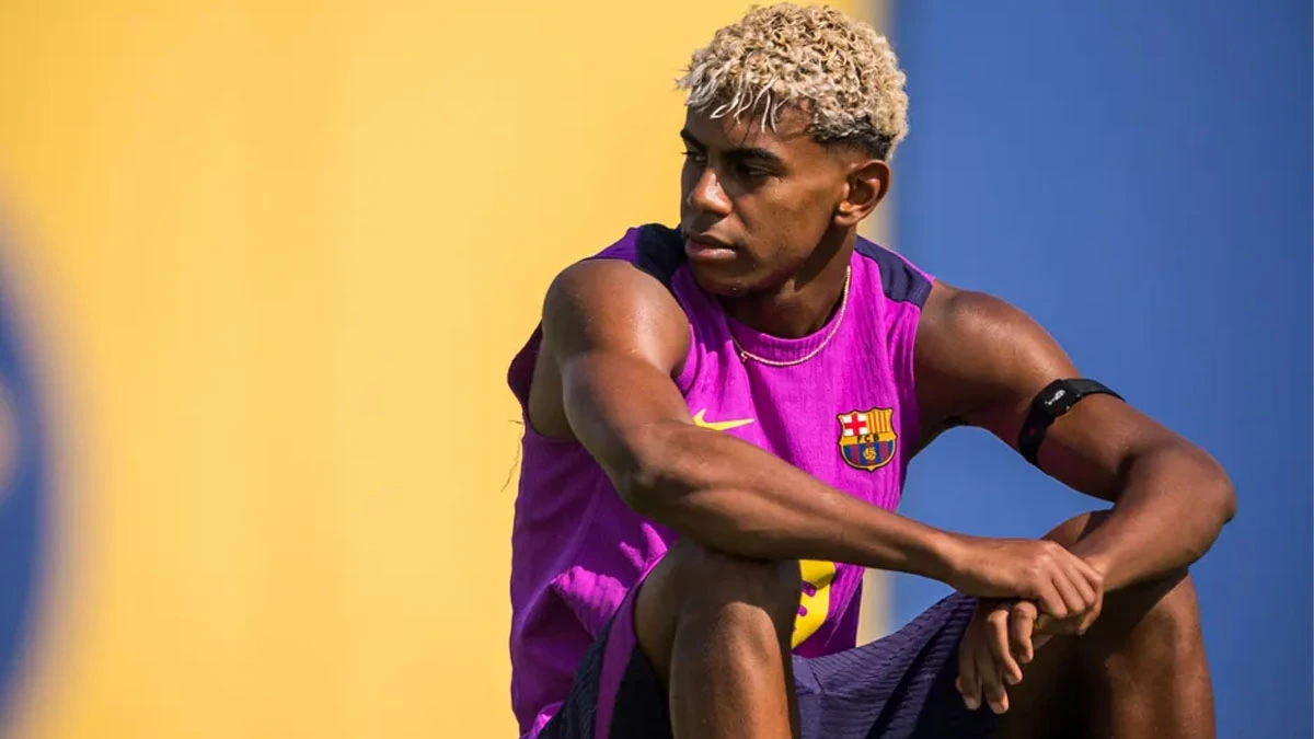 Lamine Yamal espera reaparecer en el Barcelona-Real Sociedad del domingo