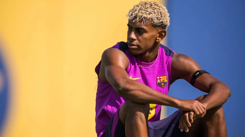 Lamine Yamal espera reaparecer en el Barcelona-Real Sociedad del domingo