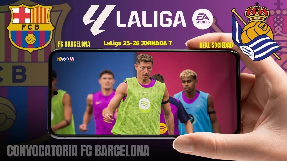 Lista de convocados de Hansi Flick para el Barcelona-Real Sociedad