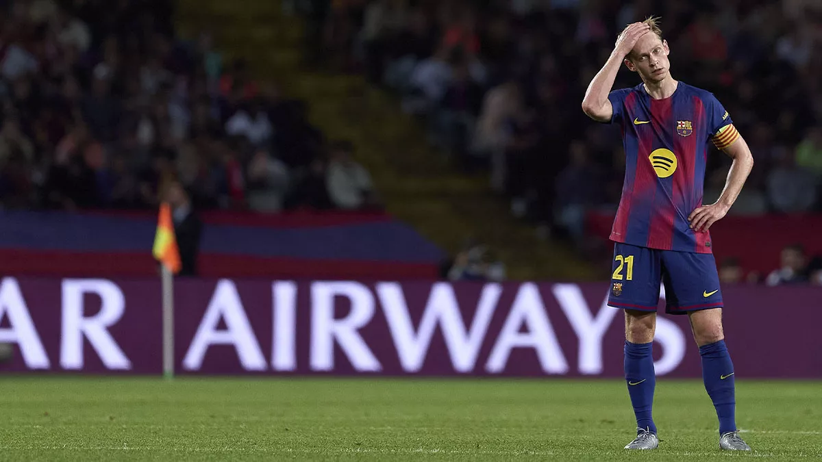 De Jong, tras el Barça-PSG: "La derrota duele, pero queda mucha Champions"