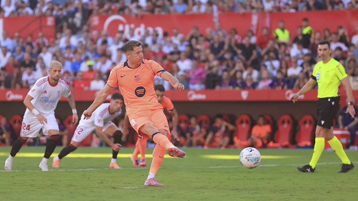 Robert Lewandowski registra su peor comienzo de temporada con el Barça