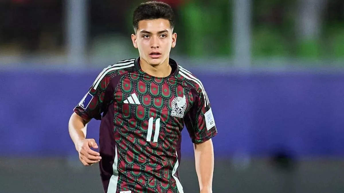 Gilberto Mora durante el Mundial Sub-20 2025 Gilberto Mora durante el Mundial Sub-20 2025