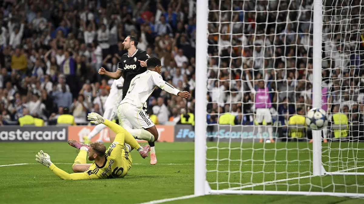 Real Madrid 1-0 Juventus: Bellingham y Courtois evitan un pinchazo blanco antes del Clásico