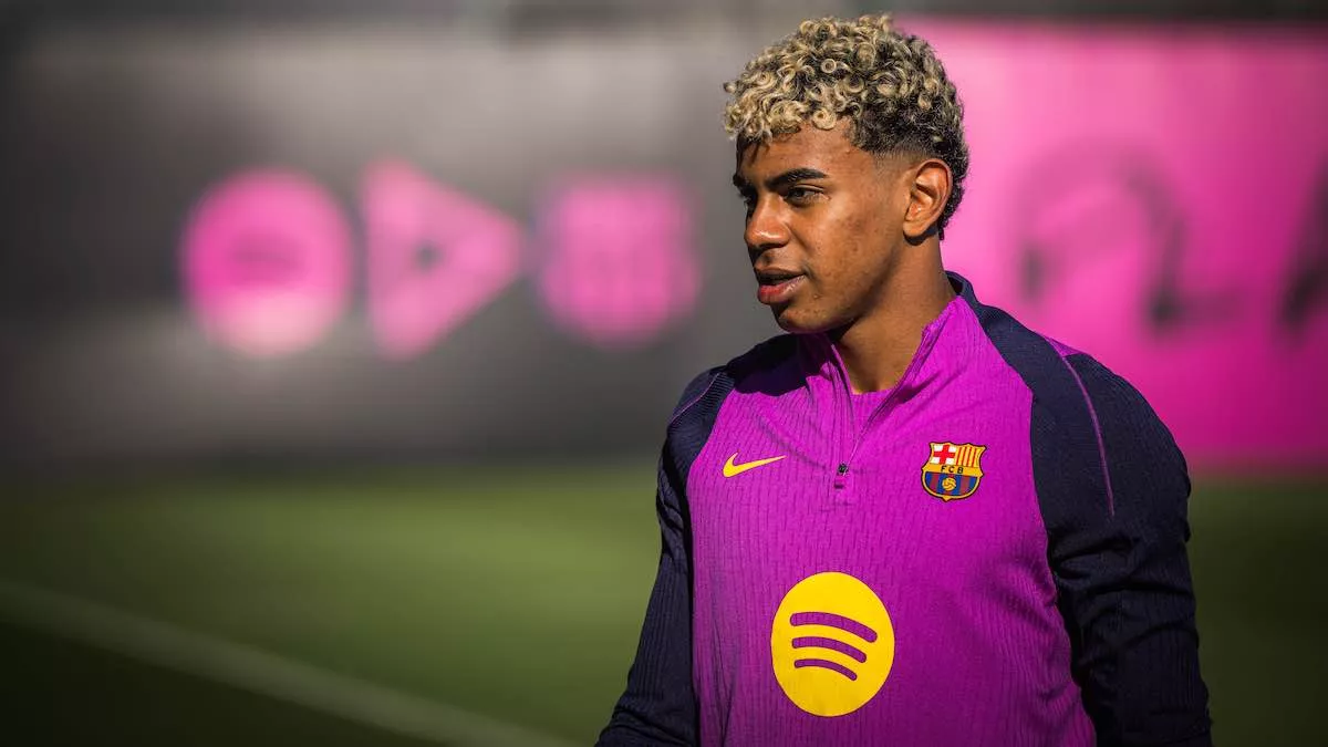 Lamine Yamal, Deco y Jorge Mendes