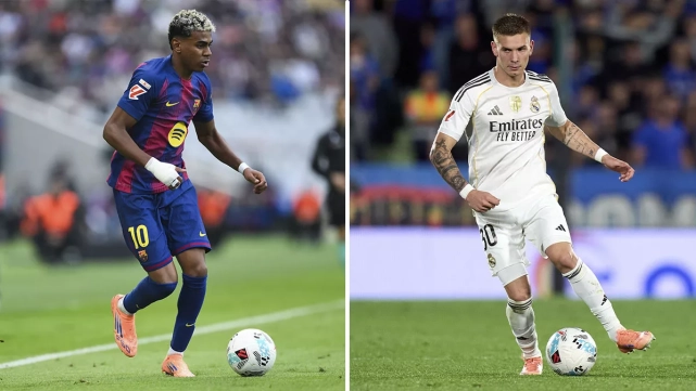 Lamine Yamal eclipsa a Mastantuono en el Clásico