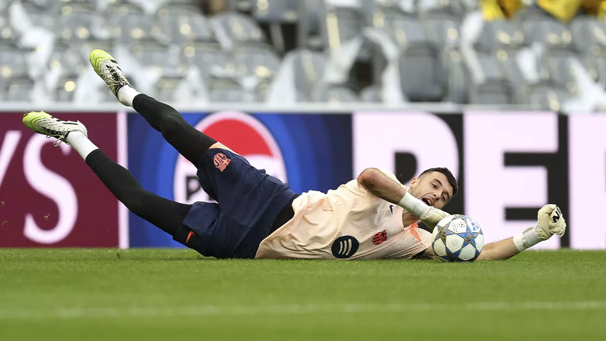 Joan García: el Barcelona define cuándo regresará el portero catalán