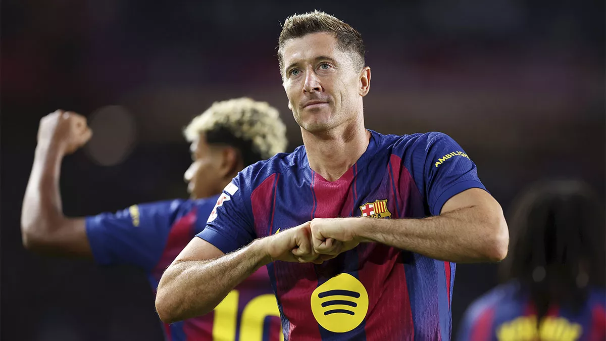¡Regreso goleador! Lewandowski vuelve a anotar en Liga como titular ¡Regreso goleador! Lewandowski vuelve a anotar en Liga como titular