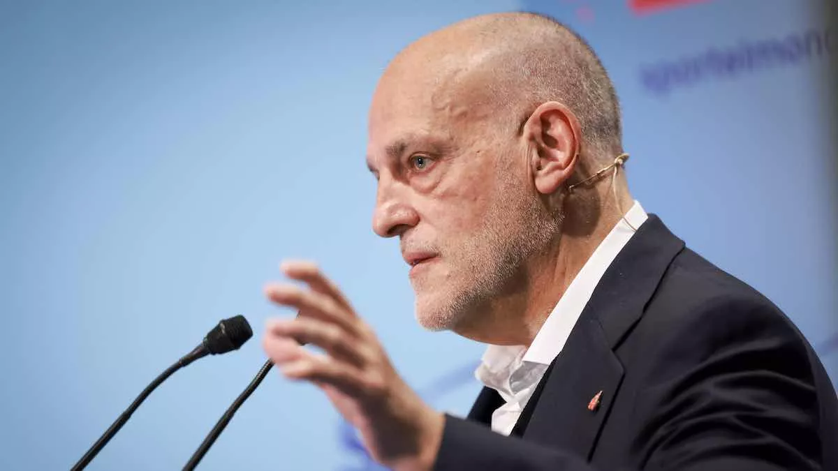 Javier Tebas: “Sigo siendo madridista como nadie”