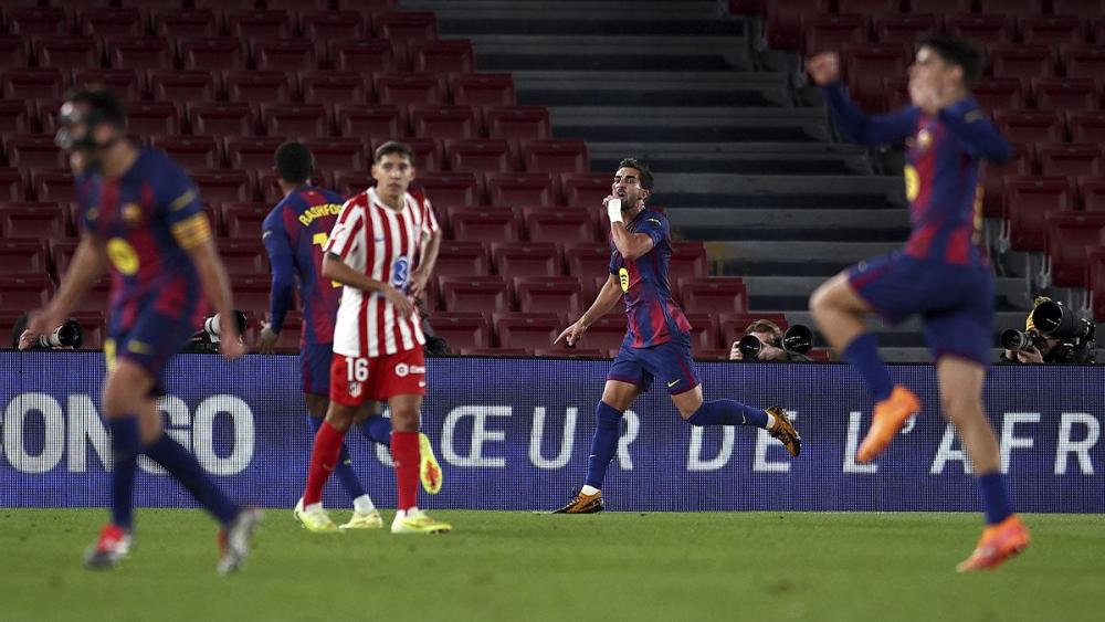 Barcelona 3-1 Atlético de Madrid: huge comeback by Flick's men to pull away in the lead