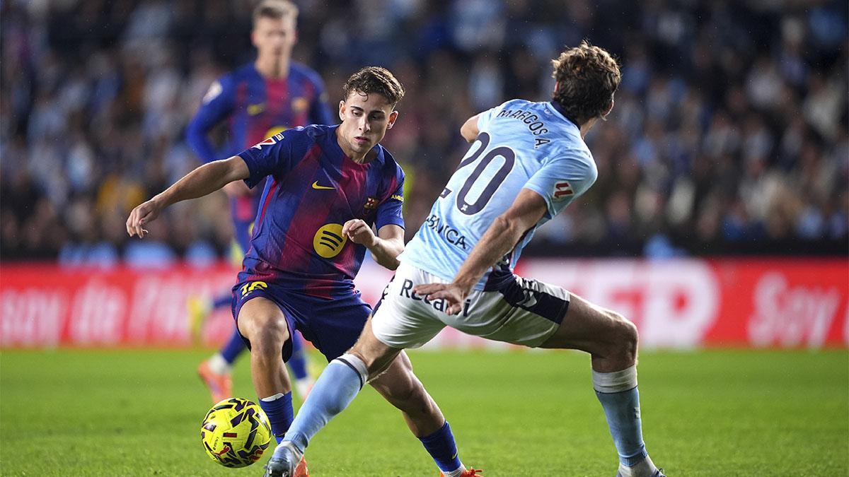 Good news: Fermín López could return for Barça-Eintracht