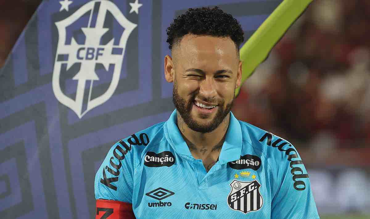 neymar salva santos tres goles