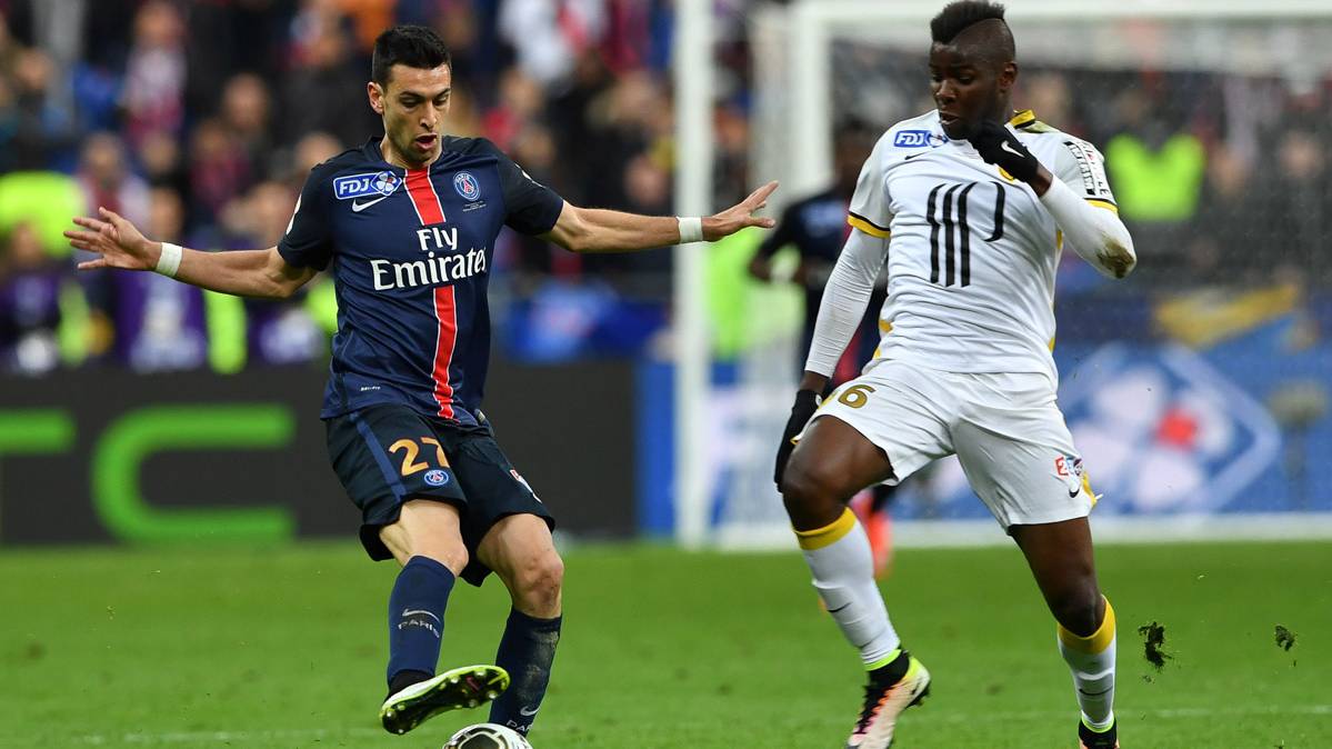 Javier Pastore, during a party against the Lille