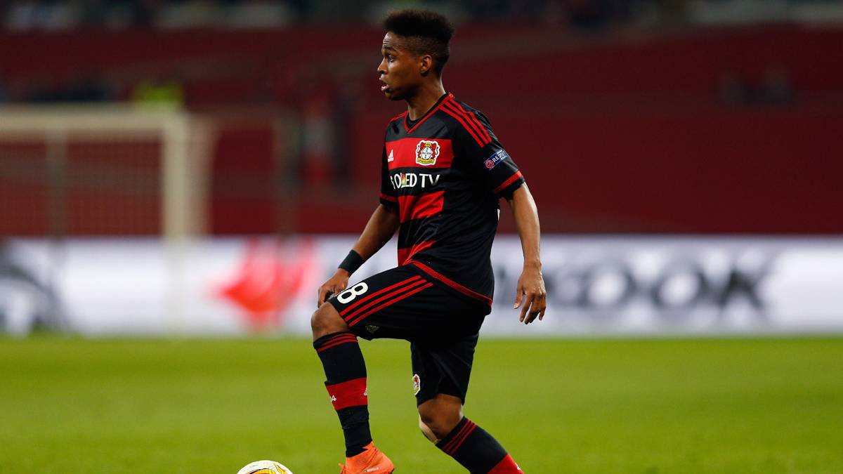 Wendell, in a party of this season with the Bayer Leverkusen