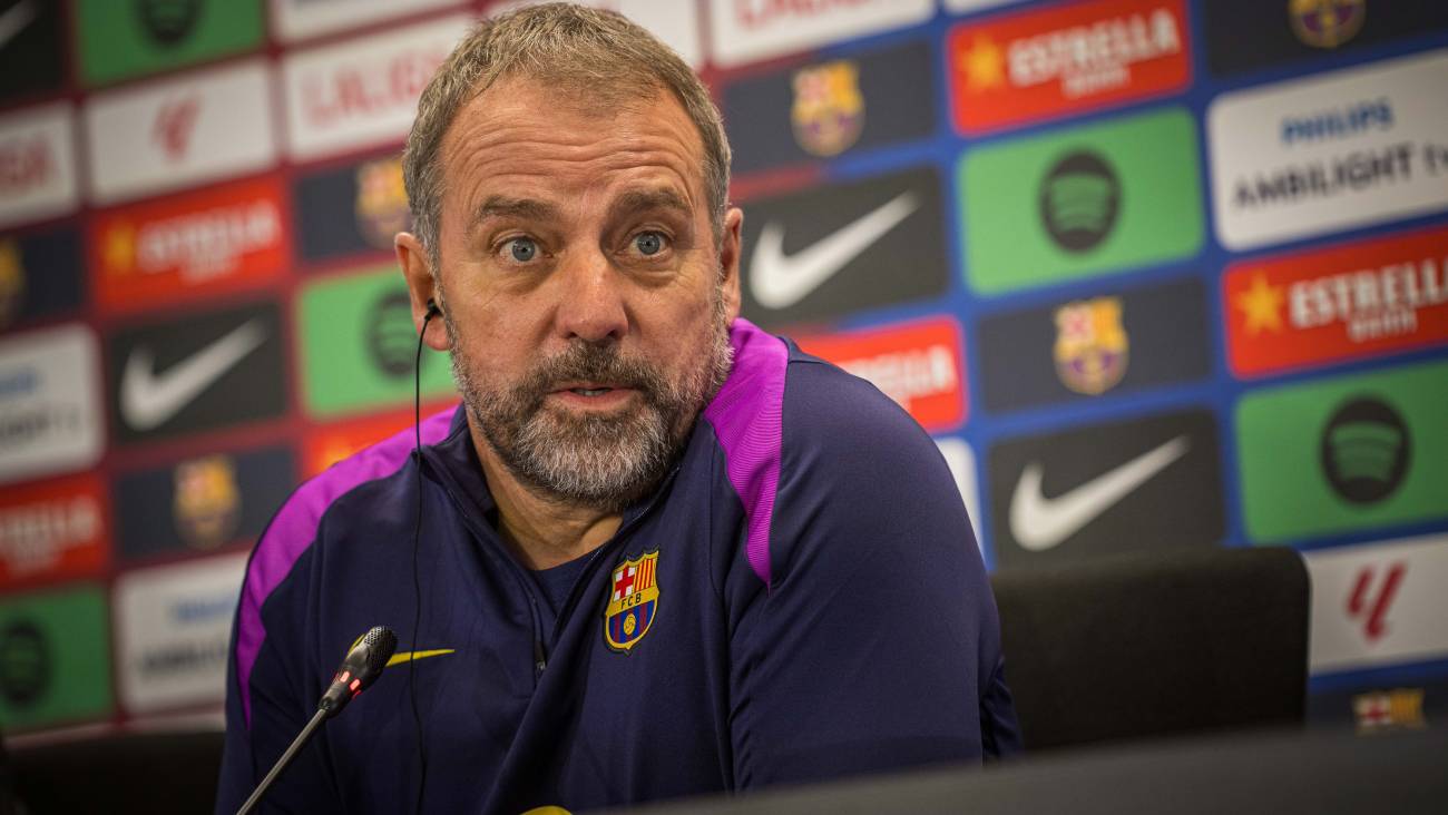 Flick confirms Pedri's absence against Villarreal and defends Raphinha