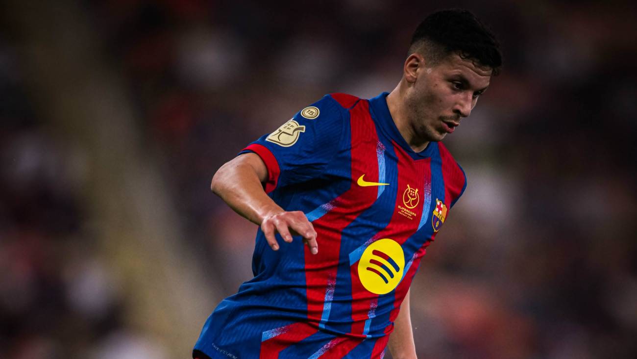 Roony Bardghji shines against Athletic in Saudi Arabia: his second official goal for Barça