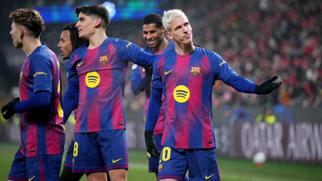 Dani Olmo once again came through as a game-changer with a fantastic goal Dani Olmo once again came through as a game-changer with a fantastic goal