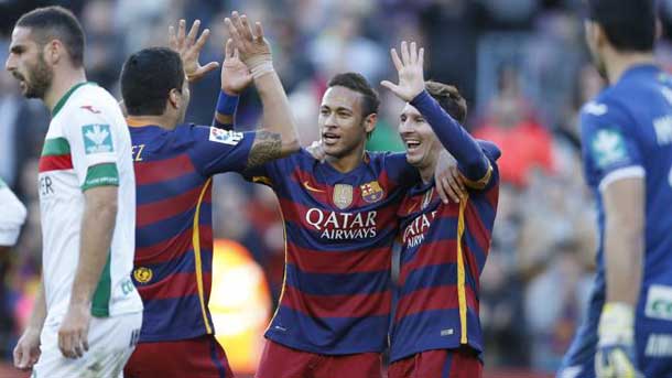 El barça de luis enrique venció sin problemas a un granada demasiado tímido