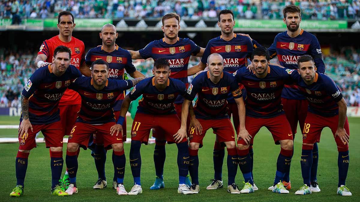 El FC Barcelona salió a ganar  la Liga BBVA y cumplió con la tradición
