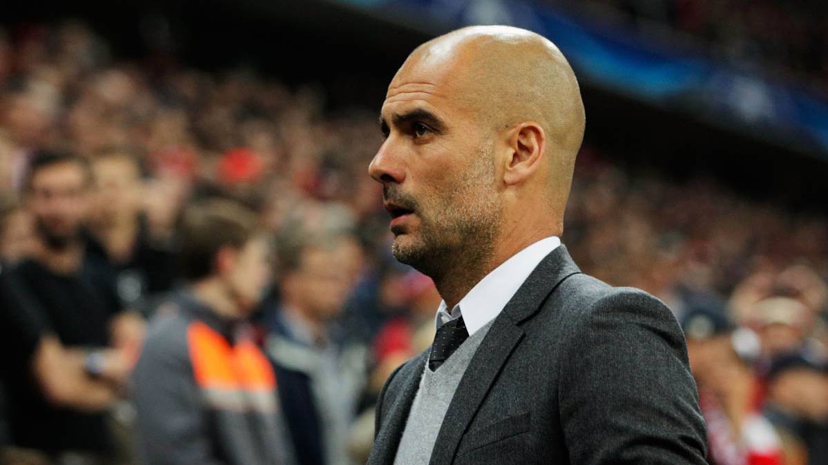 Pep Guardiola, hurt after the elimination in semifinals of Champions