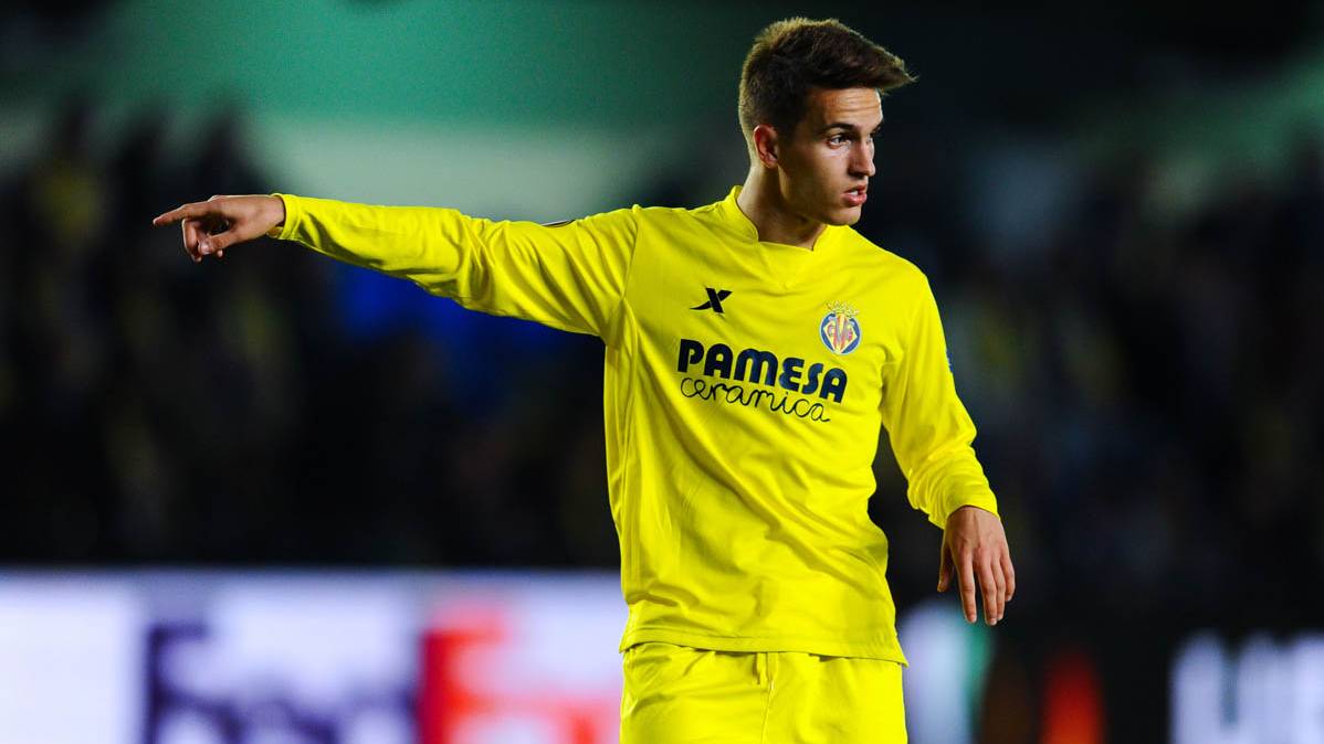 Denis Suárez, in the last party contested the past season with the Villarreal