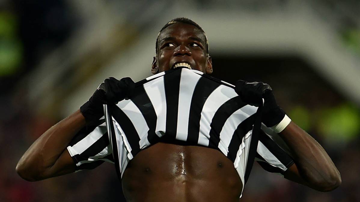 Paul Pogba, regretting a wrong occasion with the Juventus
