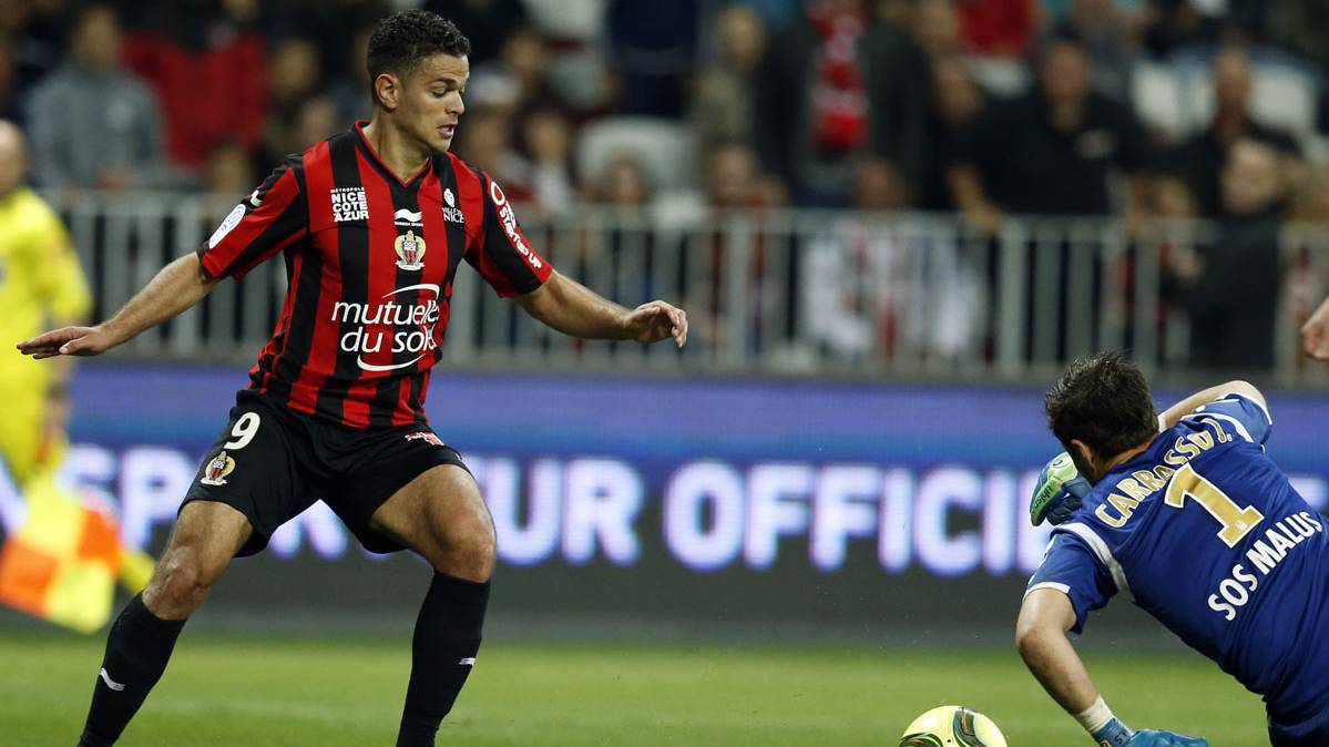 Hatem Ben Arfa, in a party of this season with the Nice