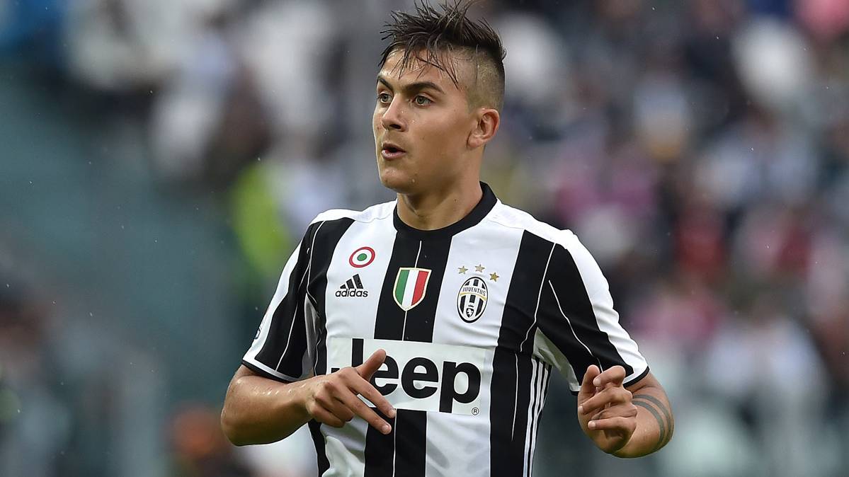 Paulo Dybala, in a party of the past season with the Juventus